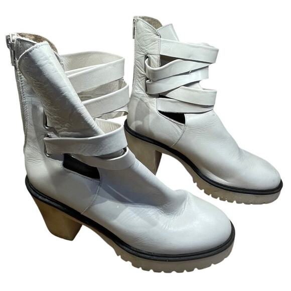 Free People Jessie Platform Boot Size 41 (US 11) New Without Box Floor Model - Picture 1 of 9